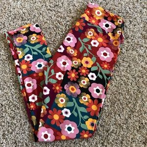 Floral LuLaRoe Leggings